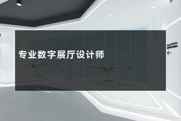 专业数字展厅设计师