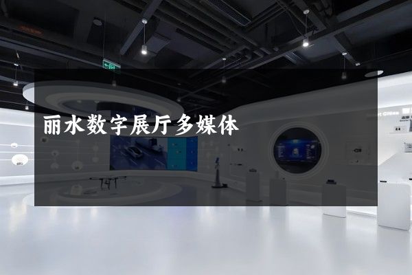 丽水数字展厅多媒体