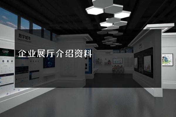 企业展厅介绍资料