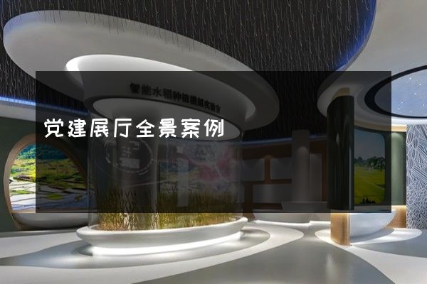 党建展厅全景案例