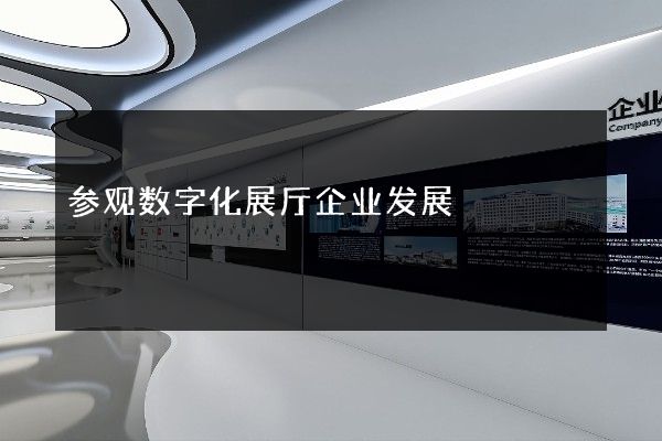 参观数字化展厅企业发展