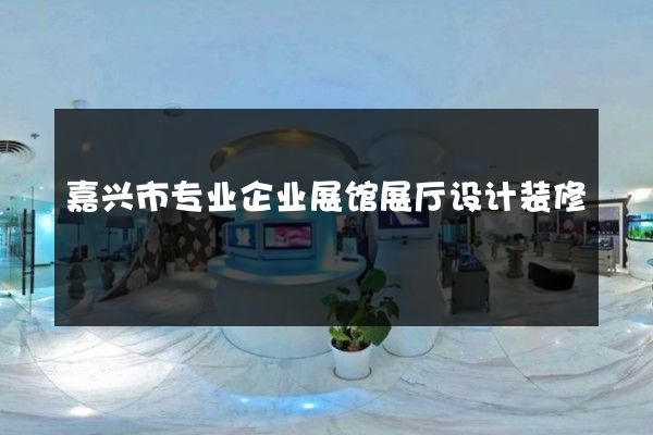 嘉兴市专业企业展馆展厅设计装修