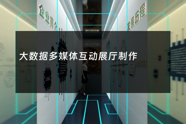 大数据多媒体互动展厅制作