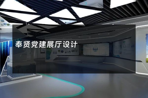 奉贤党建展厅设计