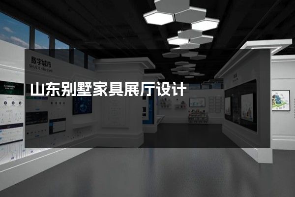 山东别墅家具展厅设计