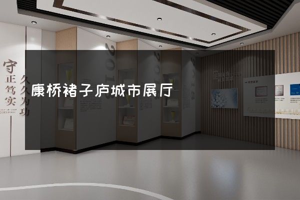 康桥褚子庐城市展厅