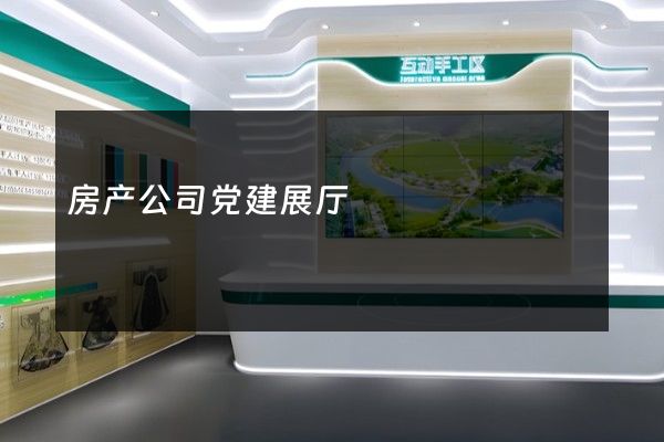 房产公司党建展厅