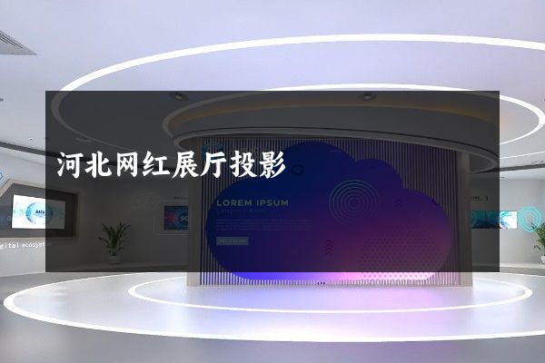 河北网红展厅投影