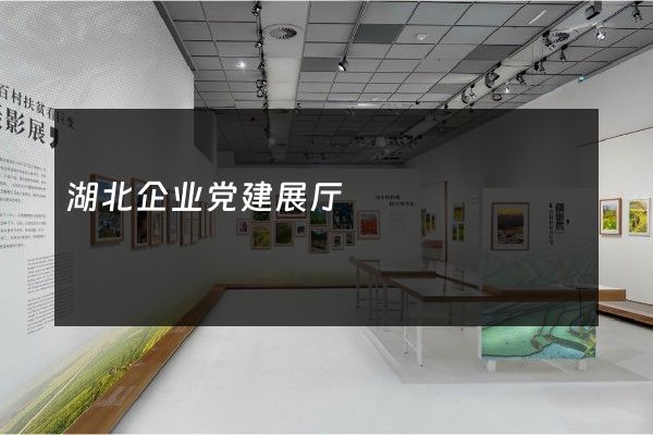 湖北企业党建展厅