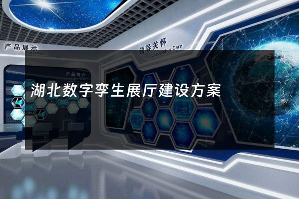 湖北数字孪生展厅建设方案