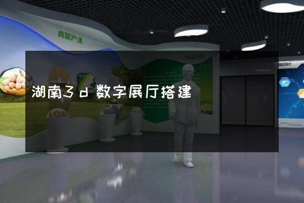 湖南3d数字展厅搭建