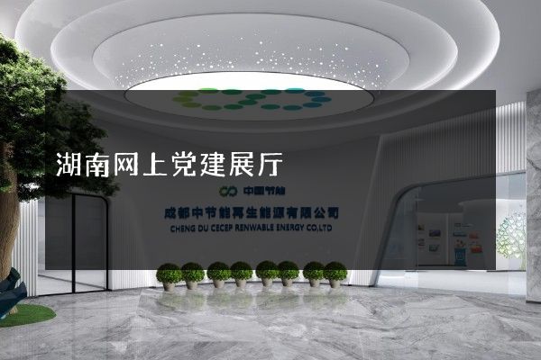 湖南网上党建展厅