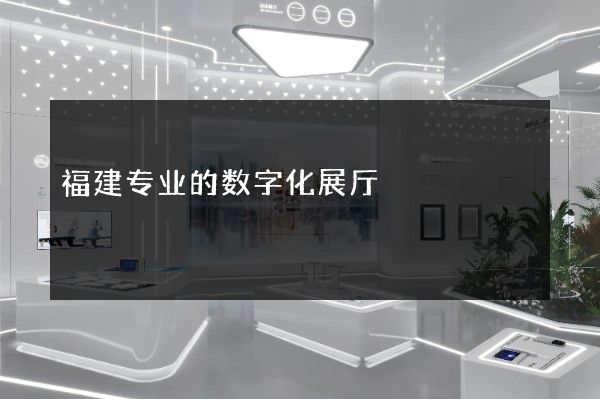 福建专业的数字化展厅