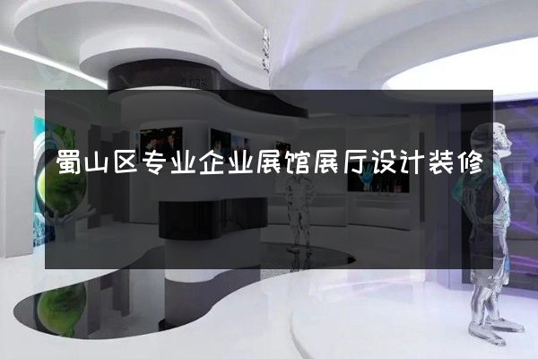 蜀山区专业企业展馆展厅设计装修