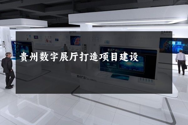 贵州数字展厅打造项目建设