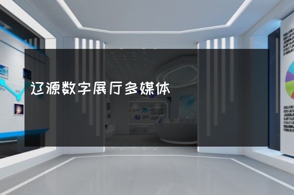 辽源数字展厅多媒体