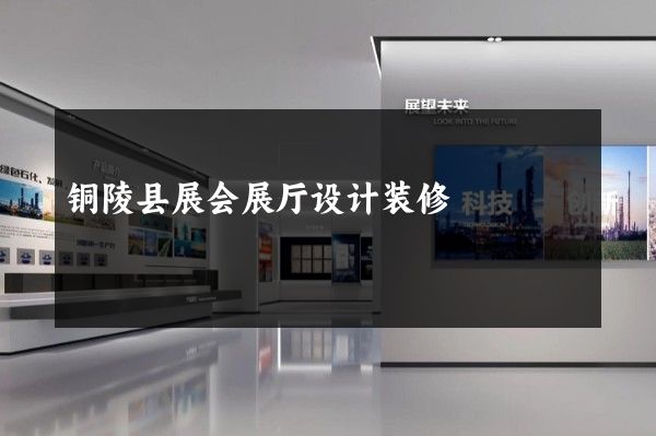 铜陵县展会展厅设计装修